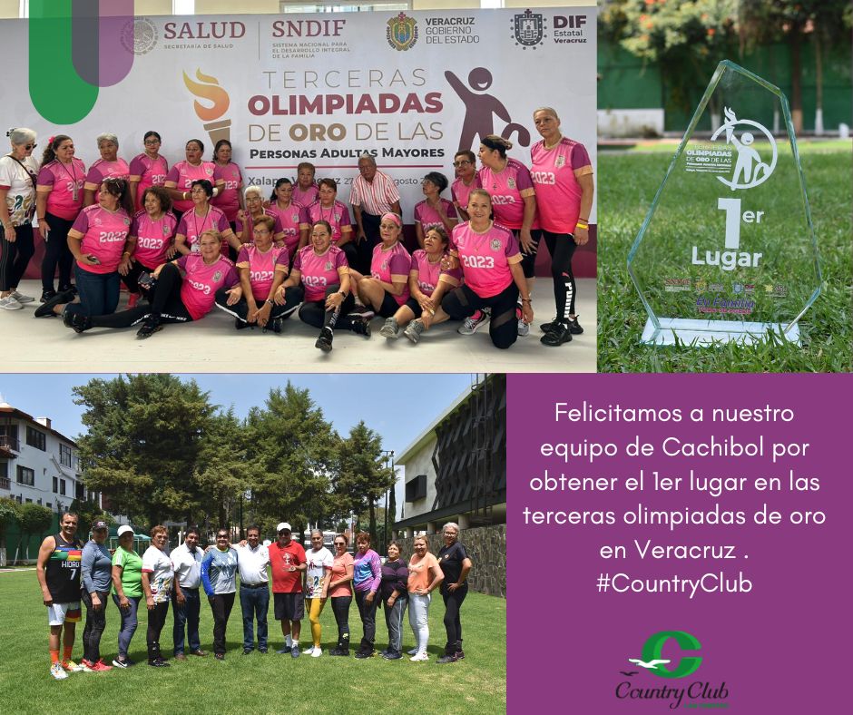 1er Lugar para el equipo de cachibol